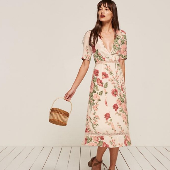reformation alina dress